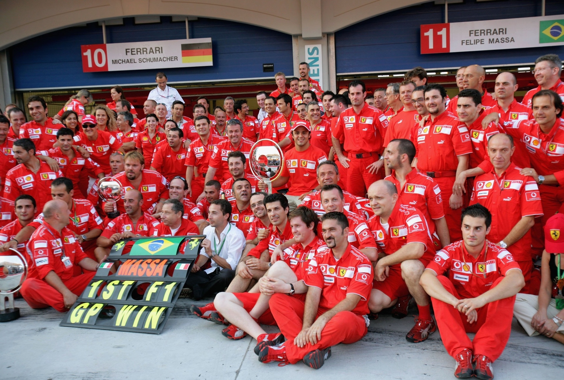 Felipe Massa conquistou a sua primeira vitória na Fórmula 1 na Turquia - Mark Thompson/Getty Images