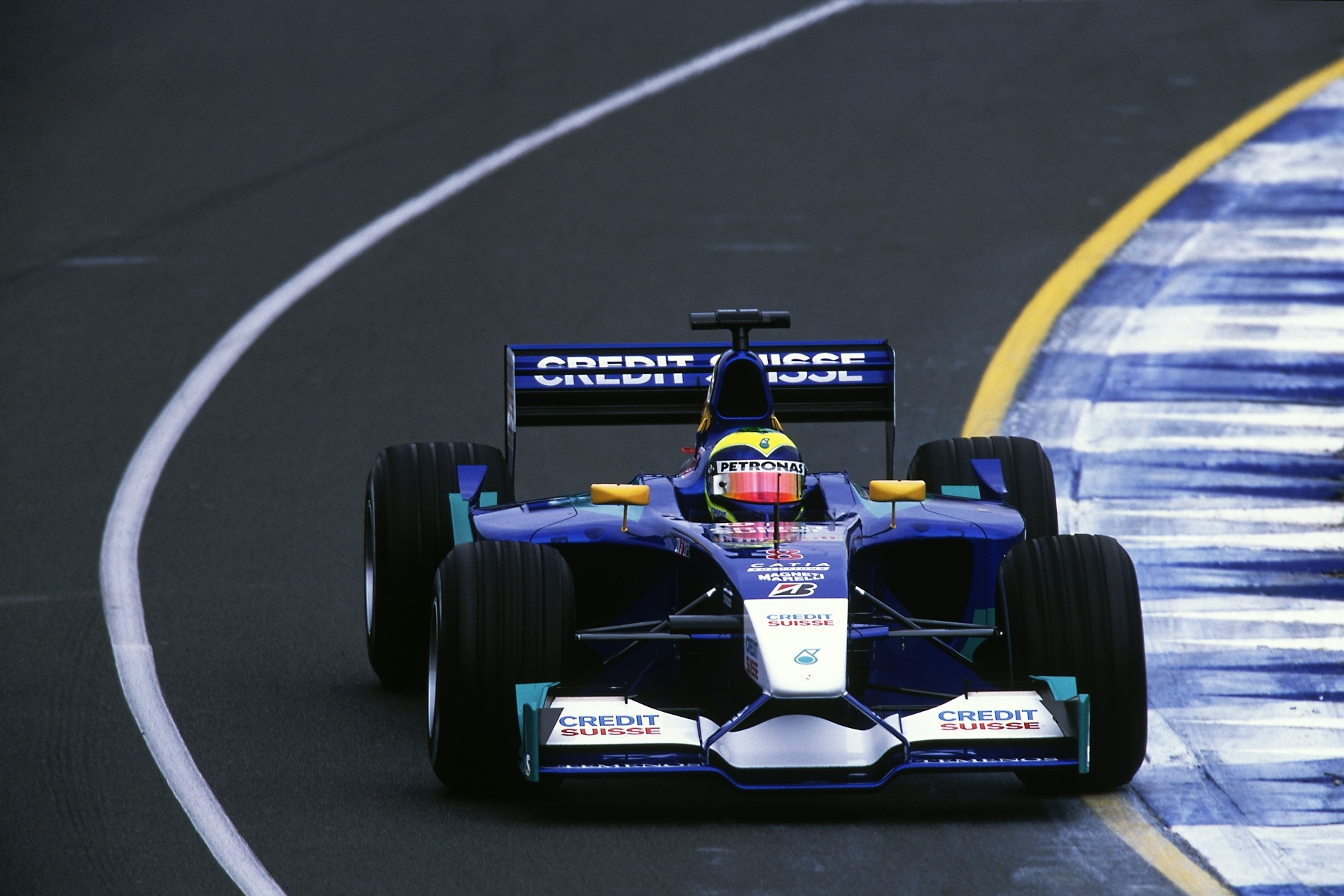 Felipe Massa fez a sua primeira corrida na Fórmula 1 em 3 de março de 2002 - Mark Thompson /Allsport