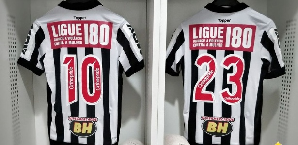 Atlético-MG usou uma camisa especial no clássico com o Cruzeiro - Divulgação Atlético-MG - Divulgação Atlético-MG