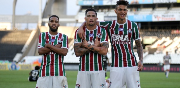 Everaldo, Luciano e Richard estarão em campo pelo Fluminense ante o Sport - Lucas Merçon/Fluminense