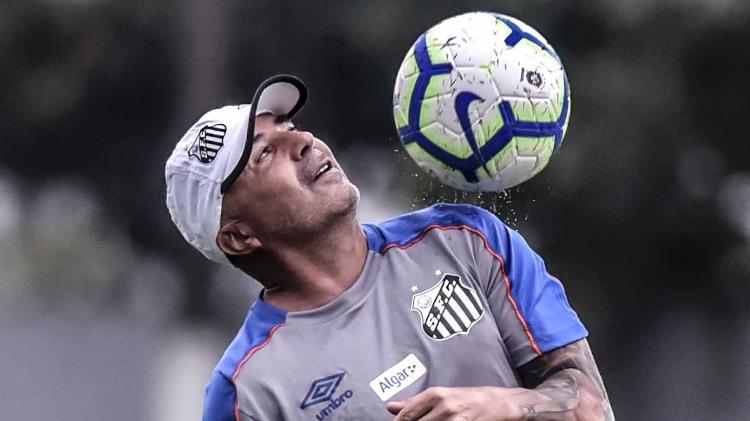 Sampaoli, técnico do Santos, e o amor pelo "balón" - Ivan Storti/Santos FC - Ivan Storti/Santos FC