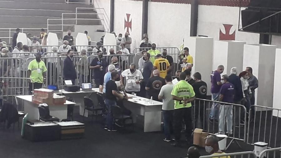 Eleição presencial do Vasco, no sábado passado (7), teve seus efeitos suspensos pelo STJ - Alexandre Araújo / UOL Esporte