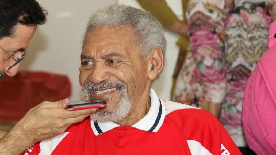 Ele tinha 91 anos e chegou a visitar o Beira Rio em 2019; ex-jogador fez história na equipe durante a década de 50 - Reproduçã/Internacional.com.br