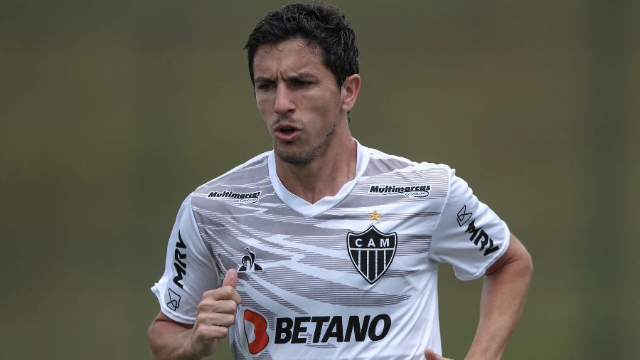 Nacho Fernández fará seu primeiro jogo oficial com a camisa do Atlético-MG contra o Coimbra, no Mineirão - Pedro Souza/Atlético-MG