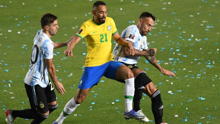 Brasil e Argentina empataram por 0 a 0 em San Juan em jogo realizado em novembro - FotoBaires/AGIF