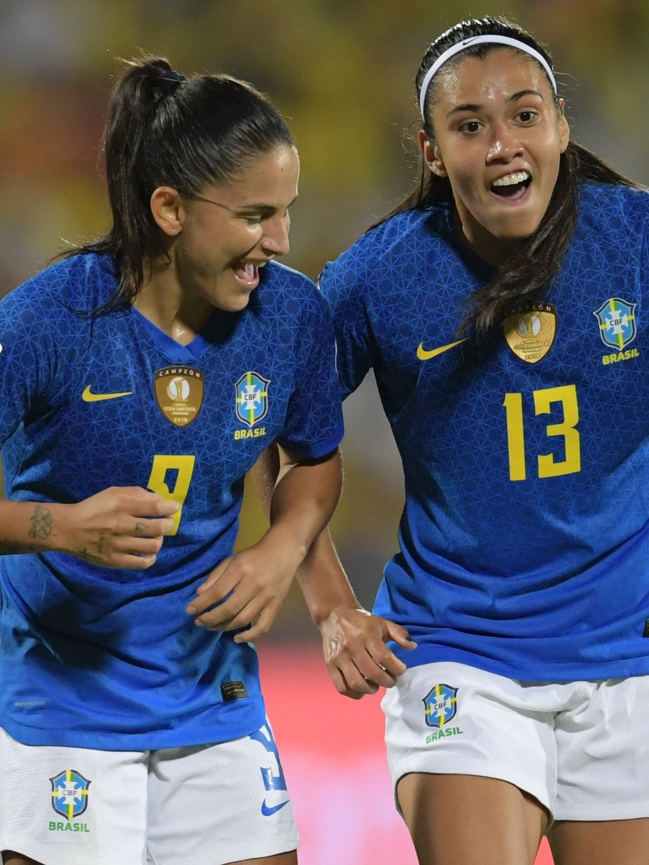 É octa! Com gol de Debinha, Brasil é campeão da Copa América