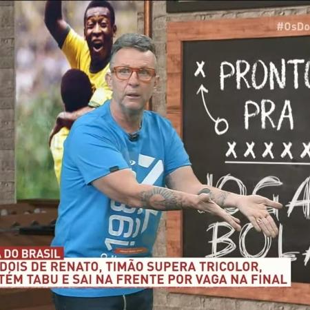 Neto diz que São Paulo foi medroso na partida de ontem contra o Corinthians