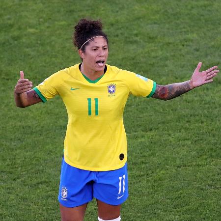 Cristiane, atacante da seleção brasileira na Copa do Mundo de 2019