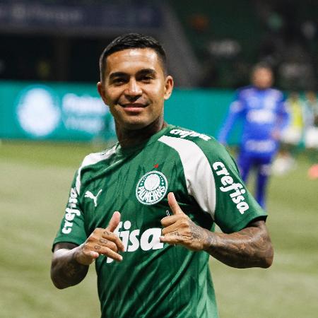 Dudu, atacante do Palmeiras, ficou no banco contra o Vasco pelo Brasileirão