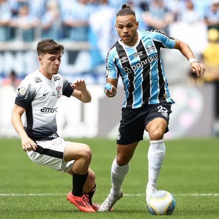 Corinthians, de Bidon, e Grêmio, de Braithwaite, jogarão em Porto Alegre Corinthians, de Bidon, e Grêmio, de Braithwaite, jogarão em Porto Alegre