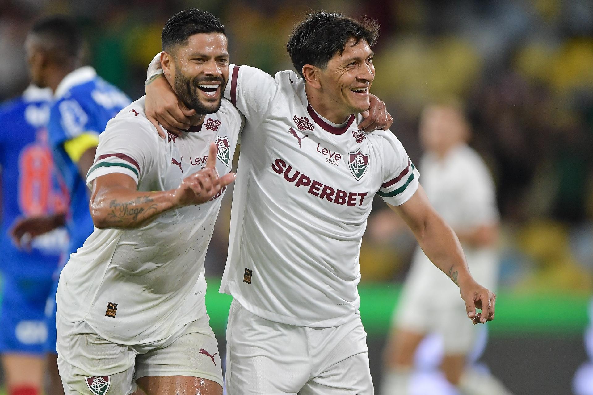Hulk e Cano marcaram os gols da vitória do Fluminense diante do Bahia em amistoso - undefined