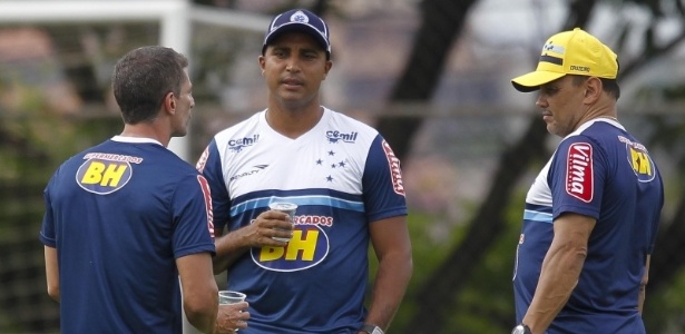 Técnico Deivid, em treinamento do Cruzeiro na Toca da Raposa - Washington Alves/Light Press/Cruzeiro