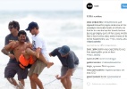 Brasileiro sofre lesão e sai carregado em treino para Mundial de surfe - Reprodução/Stab Magazine