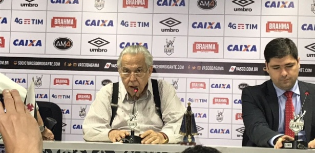 Eurico Miranda fala em entrevista coletiva após urna 7 ser cancelada - Bruno Braz/UOL Esporte
