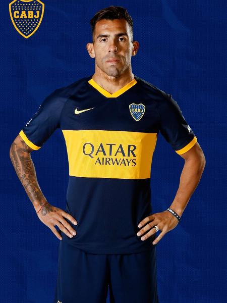 Carlos Tevez, atacante do Boca Juniors - Divulgação/Site oficial do Boca Juniors