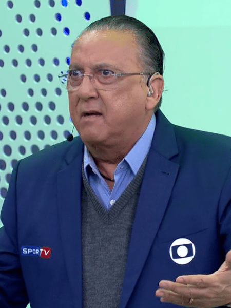 Galvão Bueno, narrador do Grupo Globo - Reprodução/TV Globo