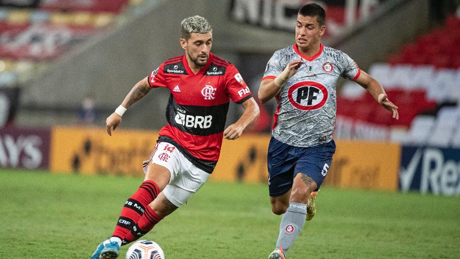 Arrascaeta, hoje no Flamengo, atuou no Cruzeiro entre 2015 e 2018 - Alexandre Vidal / Flamengo