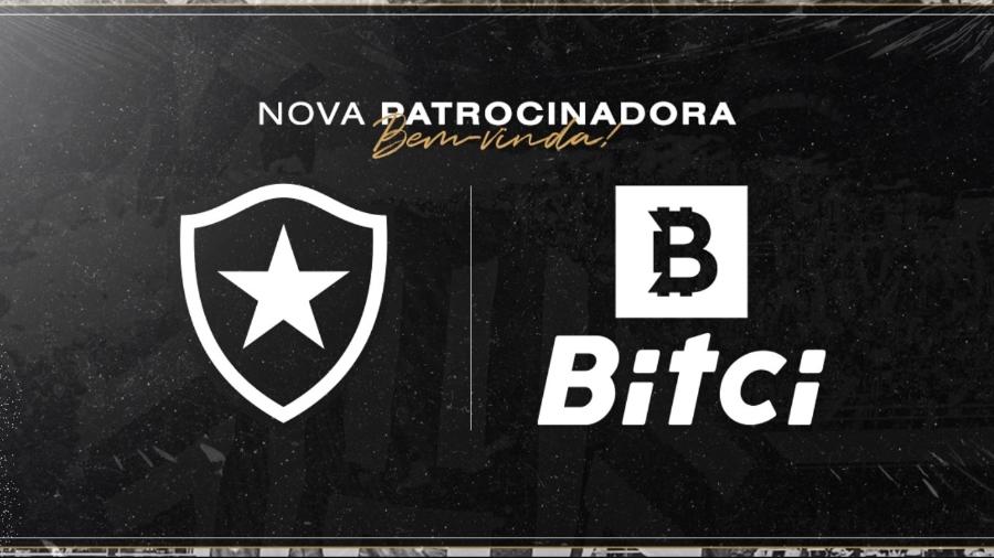 Botafogo anuncia acordo com Bitci para patrocínio e plataforma de comercialização de fan tokens - Reprodução