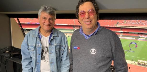 Cleber e Casão no Morumbi