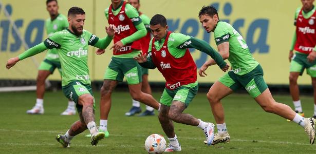 Treino do Palmeiras: Abel Prioriza 