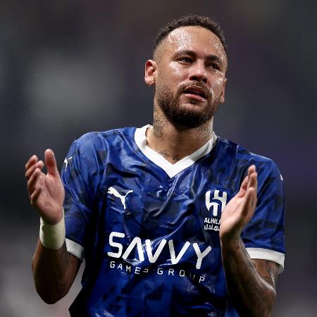 Neymar comemora vitória do Al Hilal sobre o Al Ain pela Liga dos Campeões da Ásia - Francois Nel/Getty Images