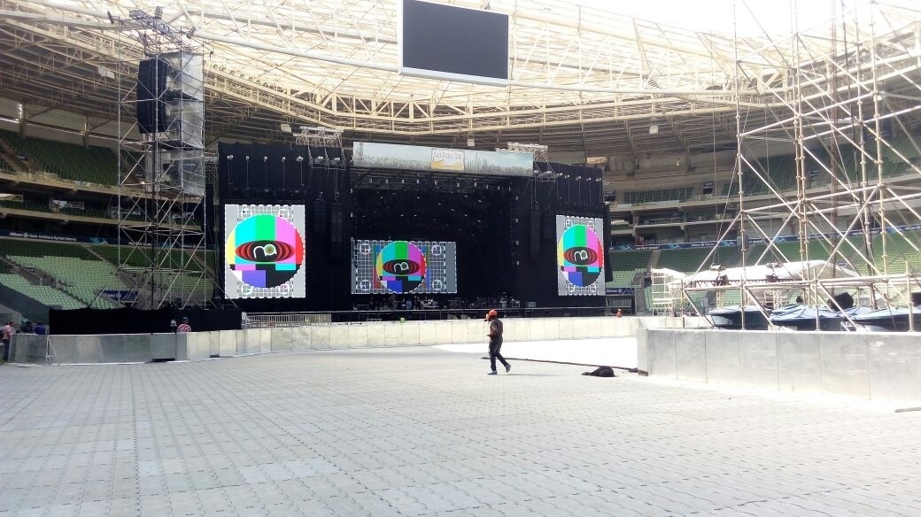 Allianz Parque São Paulo Trip The Who - José Edgar de Matos/UOL Esporte