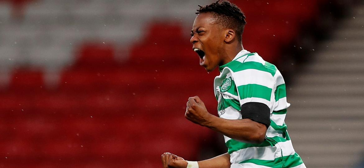 Karamoko Dembelé é tratado como fenômeno pelo Celtic e fez a estreia profissional na semana passada - Lee Smith/Getty Images