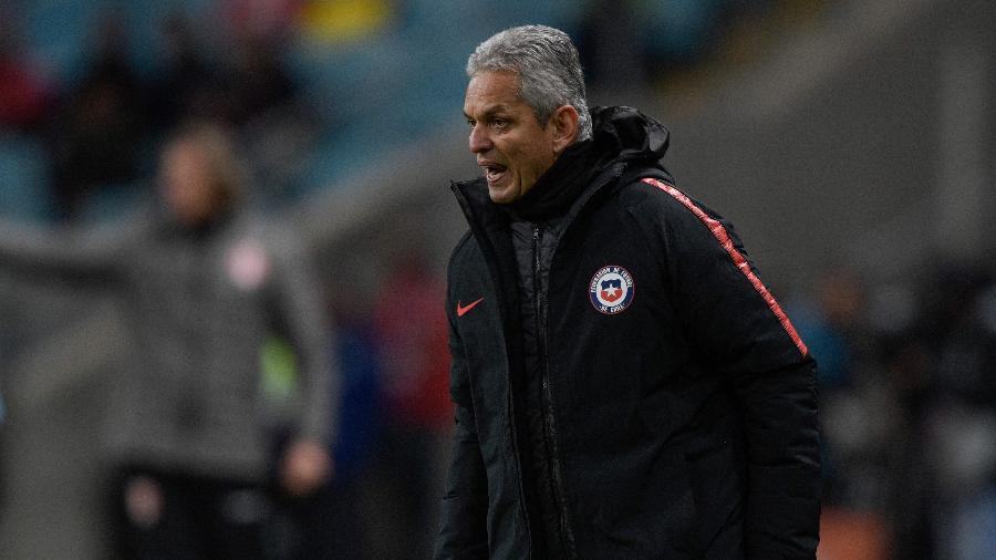 Técnico do Chile Reinaldo Rueda na semifinal contra o Peru na Copa América -  Juan MABROMATA / AFP