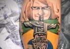 Fã russo que virou meme em 2018 faz tatuagem por título da Copa América - Reprodução