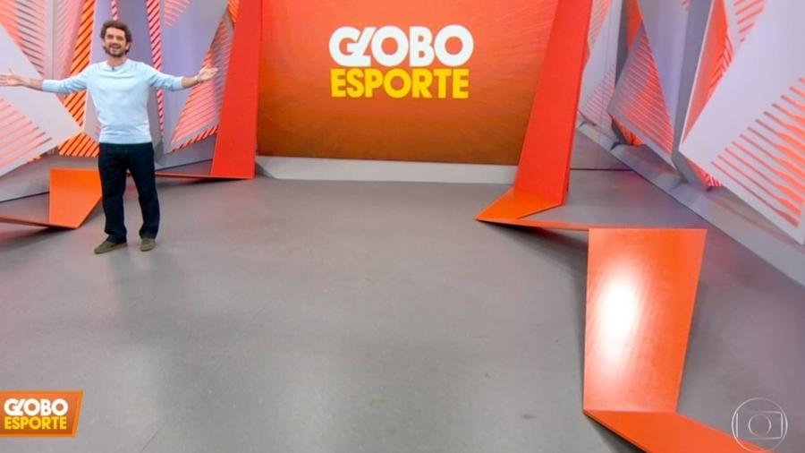 Globo Esporte inaugura novo estúdio - Reprodução/TV Globo
