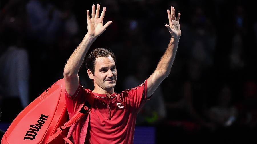 Federer vence em casa, em Basileia, o jogo 1500 de sua carreira - FABRICE COFFRINI / AFP