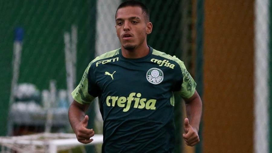 Bem como volante e como lateral, Gabriel Menino se destacou entre os recém-chegados da base - Cesar Greco/Ag. Palmeiras