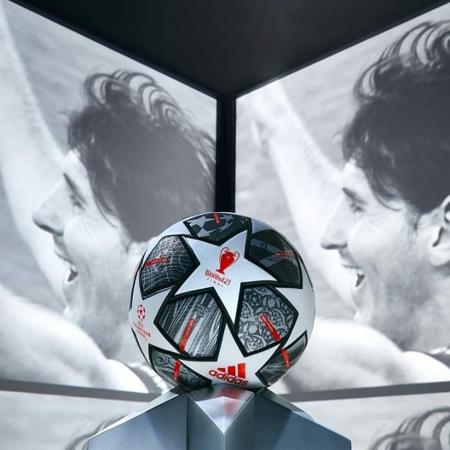 Uefa divulga bola dos mata-matas da Liga dos Campeões - Reprodução/Instagram
