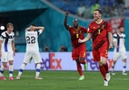 Bélgica vence a Finlândia, mantém 100% e garante liderança do grupo na Euro - UEFA via Getty Images