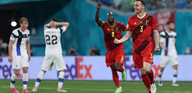 Bélgica vence a Finlândia, mantém 100% e garante liderança do grupo na Euro