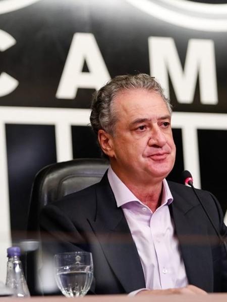 Sérgio Batista Coelho, presidente do Atlético-MG, terá a venda de parte do shopping como um dos desafios para 2022 - Atlético