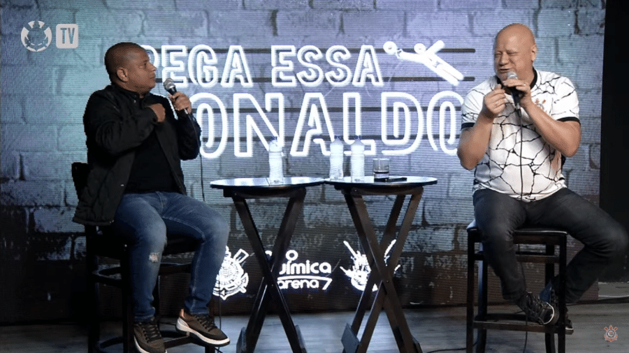 Marcelinho Carioca e Ronaldo Giovanelli - Reprodução/YouTube