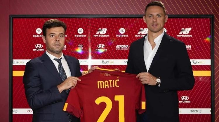 Nemanja Matic (Roma) - Divulgação - Divulgação