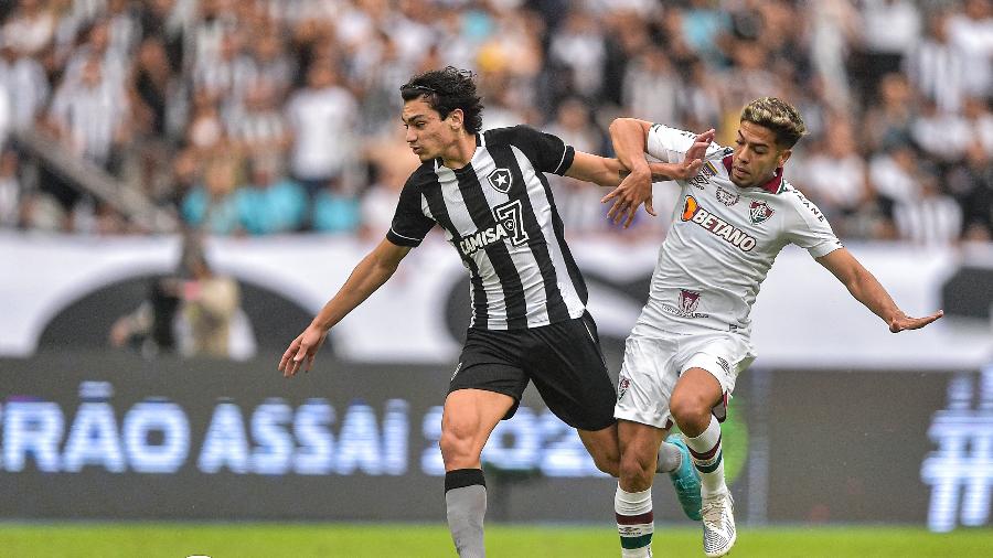 Matheus Nascimento tem sete gols na atual temporada pelo Botafogo - Thiago Ribeiro/AGIF