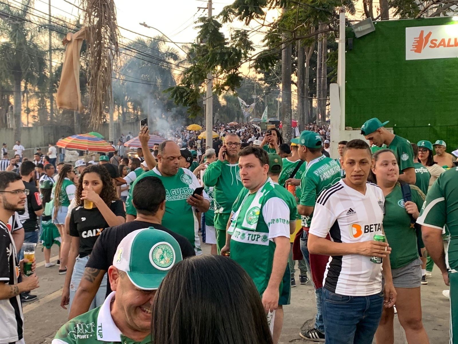 Ídolo da torcida aceita convite e viaja com o Palmeiras para Belo Horizonte