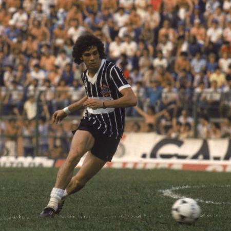 Casagrande estreou pelo Corinthians em 1982 - Reprodução/Site Corinthians/Nelson Coelho