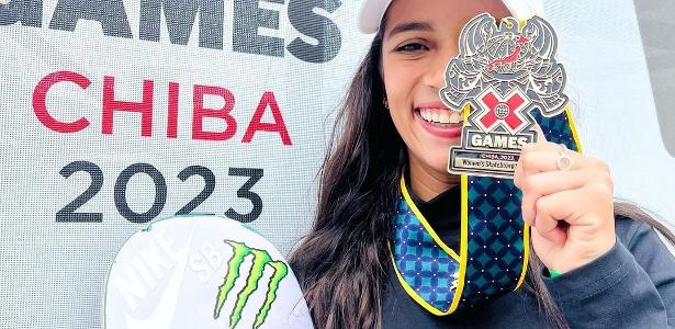 Rayssa Leal é ouro nos X-Games de Chiba, no Japão