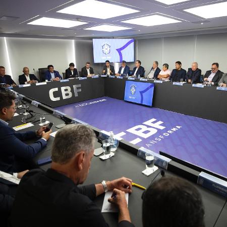 Reunião entre clubes das Séries A e B na sede da CBF