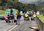 Dunga testa negativo no bafômetro após capotar carro em barranco no Paraná - Divulgação/PRF