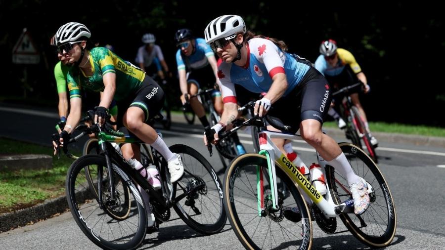 Ana Vitória Magalhães, brasileira do ciclismo de estrada nos Jogos Olímpicos de Paris 2024