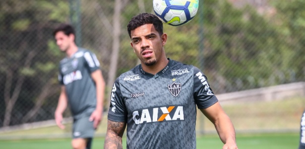 David Terans em treino do Atlético-MG; meia tenta se provar no clube - Bruno Cantini/Divulgação/Atlético-MG