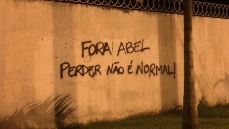 Pichaçaõ Flamengo 1 - Reprodução Internet - Reprodução Internet