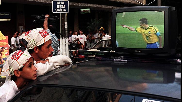 El Mundial de 1998 fue el último capturado con una imagen analógica - Vanderlei Almeida/AFP - Vanderlei Almeida/AFP