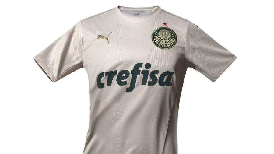 Novo uniforme três do Palmeiras homenageia as conquistas do Paulistão, Copa do Brasil e Libertadores da temporada passada - Divulgação/Puma