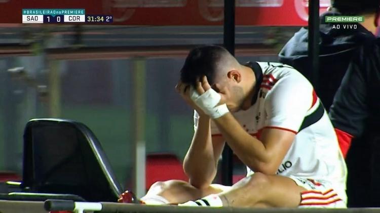 Desfalque Calleri Sente Coxa Direita Durante Clássico E Vira Dúvida No